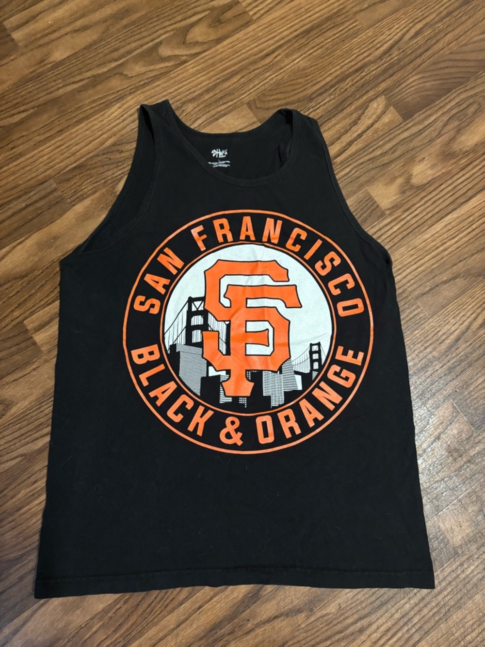 Shaka Wear * Men’s Black & Orange SF Giants Tank Top * Large.